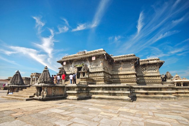 Chennakeshava Temple side view, Belur Karnataka